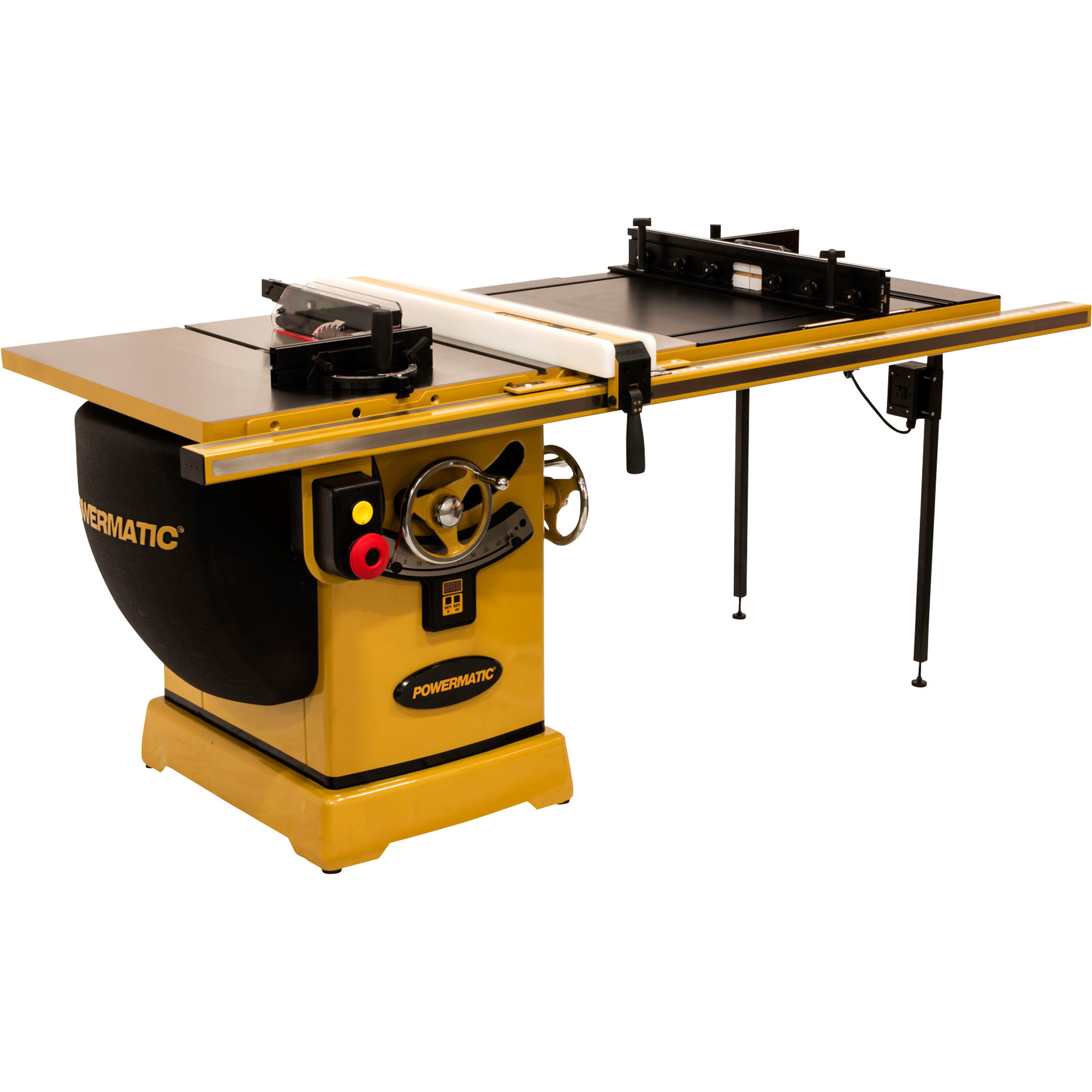 Powermatic Table Saw, 3HP, 1PH, 230V, 50in. Rip, With Accu-Fence and Router Lift, Model# PM2000B